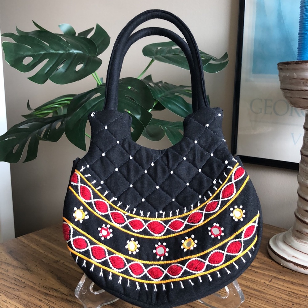 Embroidered Handbag - Picture 10 of 12
